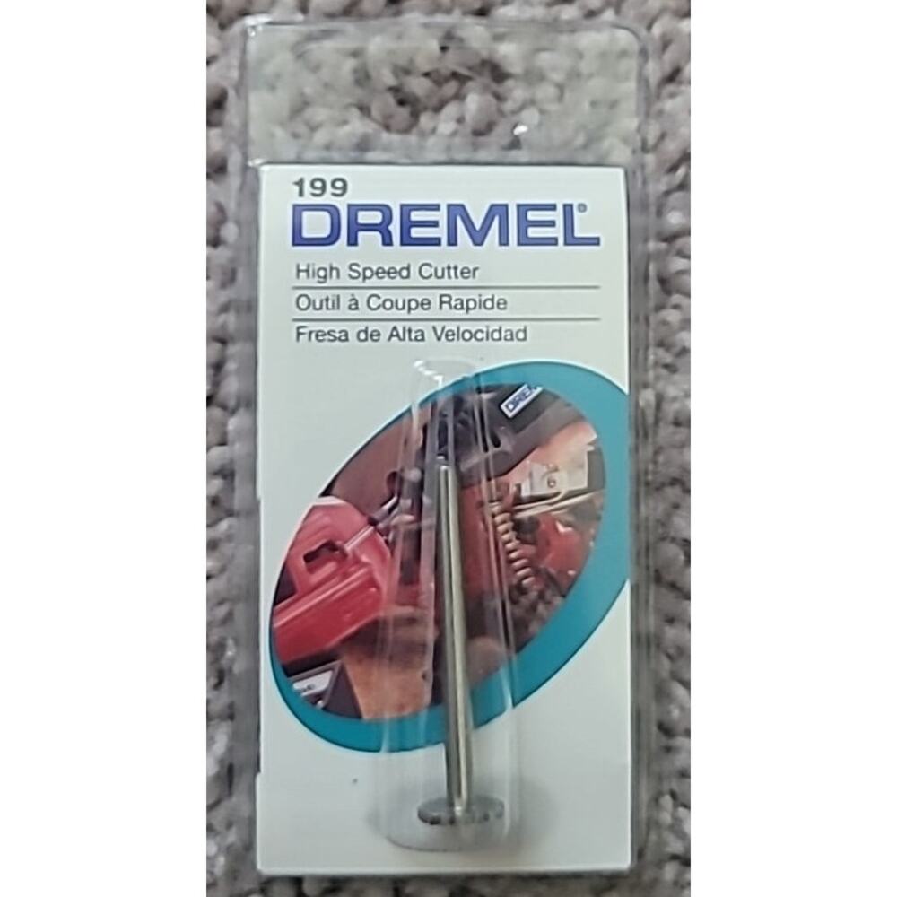 Dremel 199 High Speed Steel Cutter 3/8" Wheel — New, Sealed (NWT)